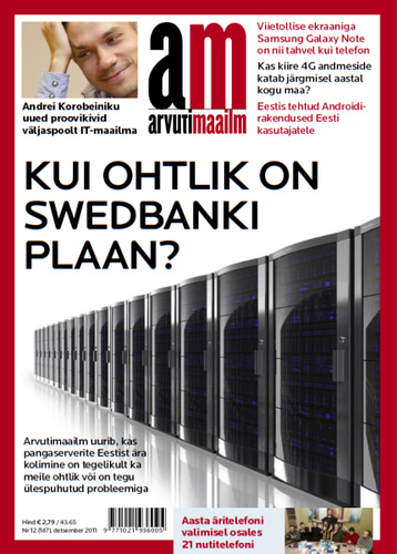 Arvutimaailm 12/11 esikaas Arvutimaailm 12/11 esikaas