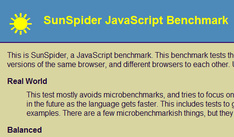 Sunspider