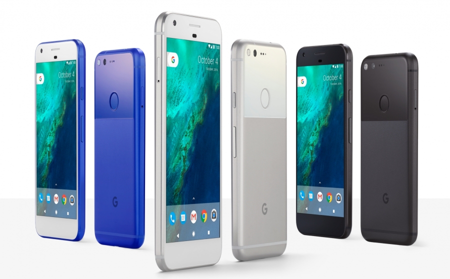 Google Pixeli telefonid.