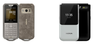 Nokia uued nuputelefonid.