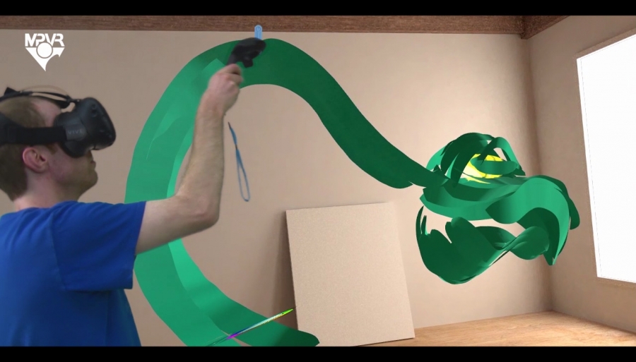 BrinxVR 3D maaler virtuaalreaalsuses.