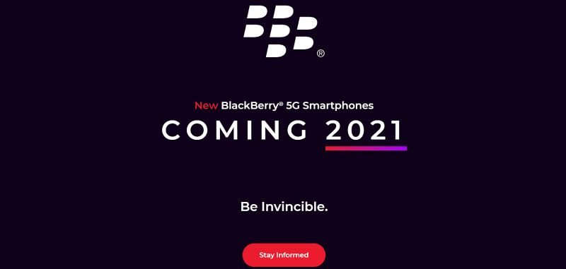 BlackBerry 2021.