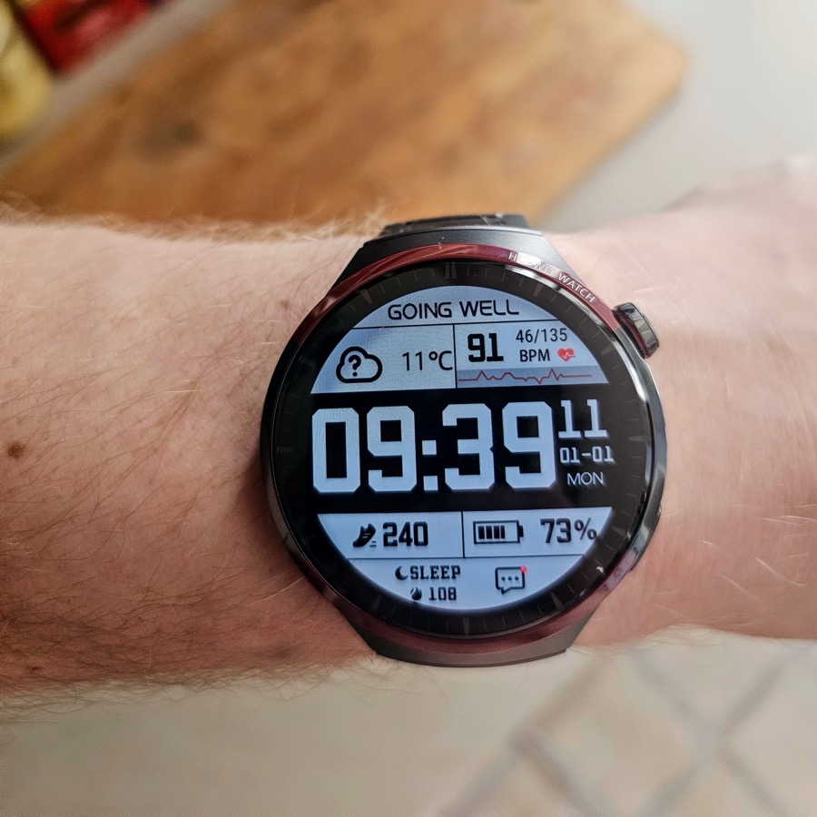 HUAWEI watch 4 pro Space edition käel