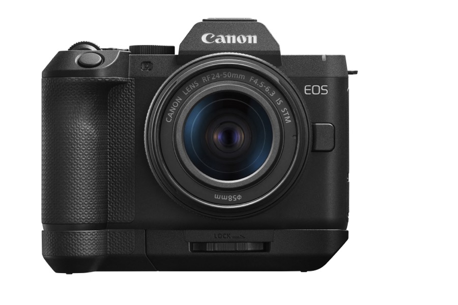 Canon EOS R8 Mark II with grip