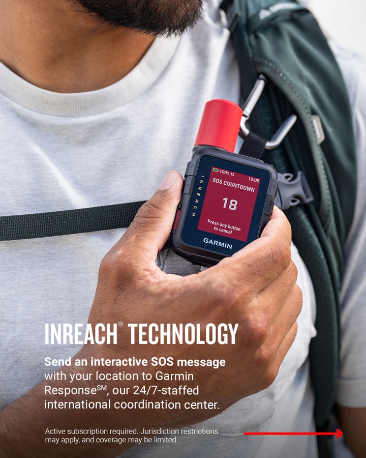 Garmin inReach Mini 3 Plus põhjus omamiseks