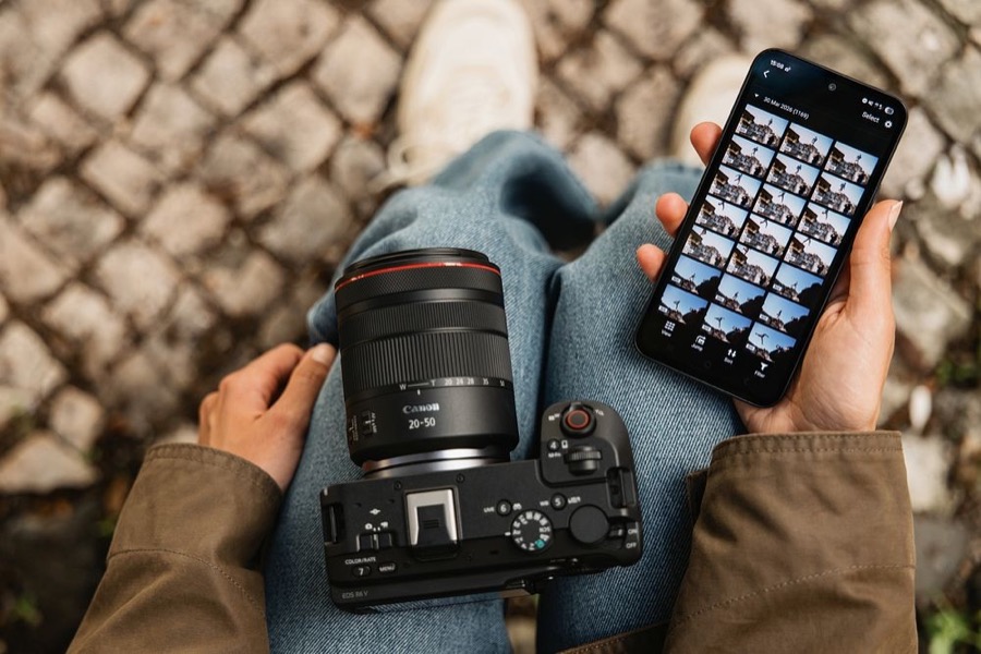 Canon EOS R6 V äpiga ühendus