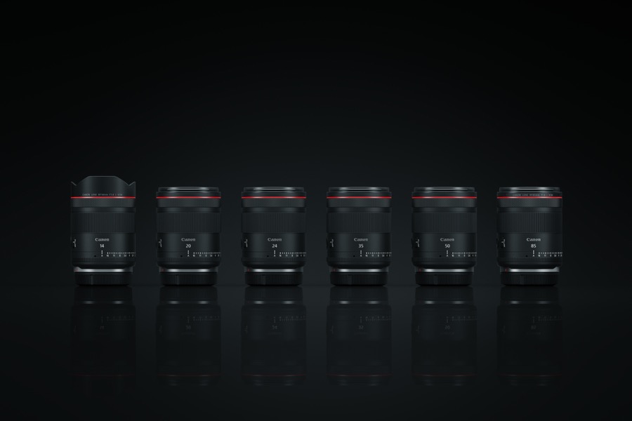 Canon RF objektiivid.