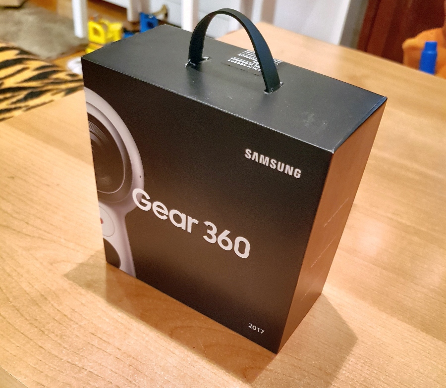 Samsung Gear 360 pakend.