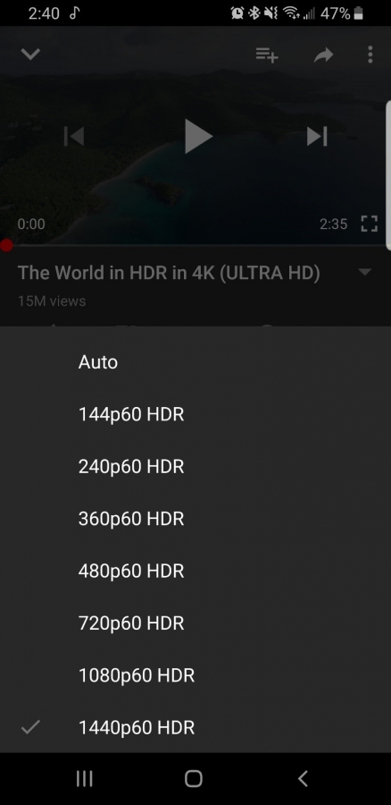 HDR Youtube´is.