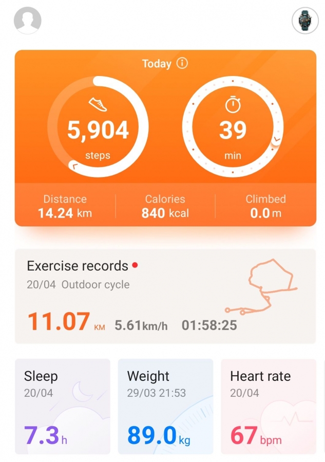 Huawei health