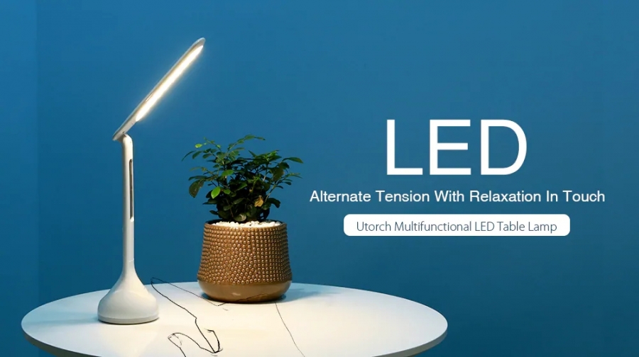Utorch Q2 Multifunctional Rechargeable LED Desk Lamp