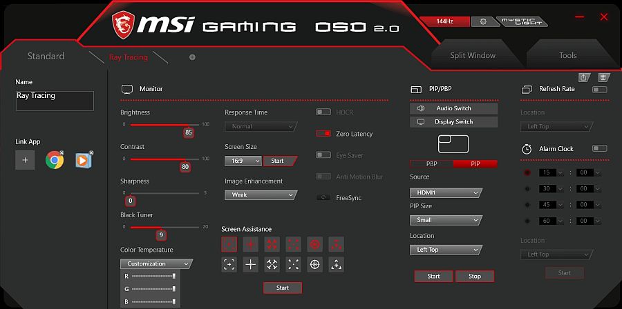 OSD app