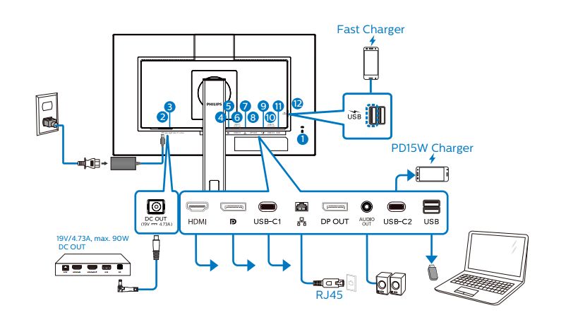 Philipsi monitor.