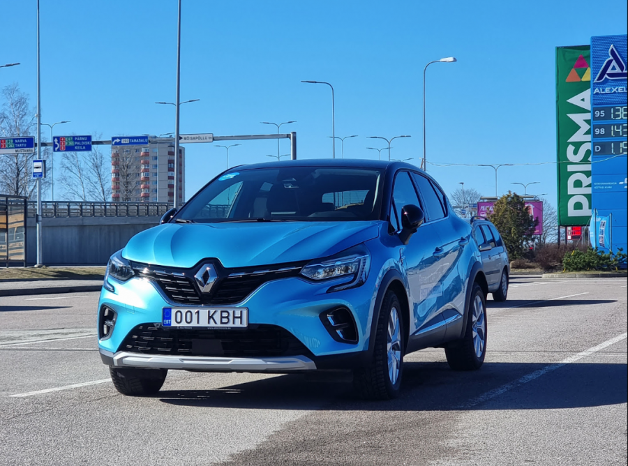 Renault Captur juhtme parklas