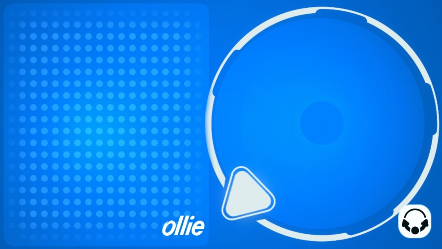 Ollie juhtimine käib mobiiliekraanilt.