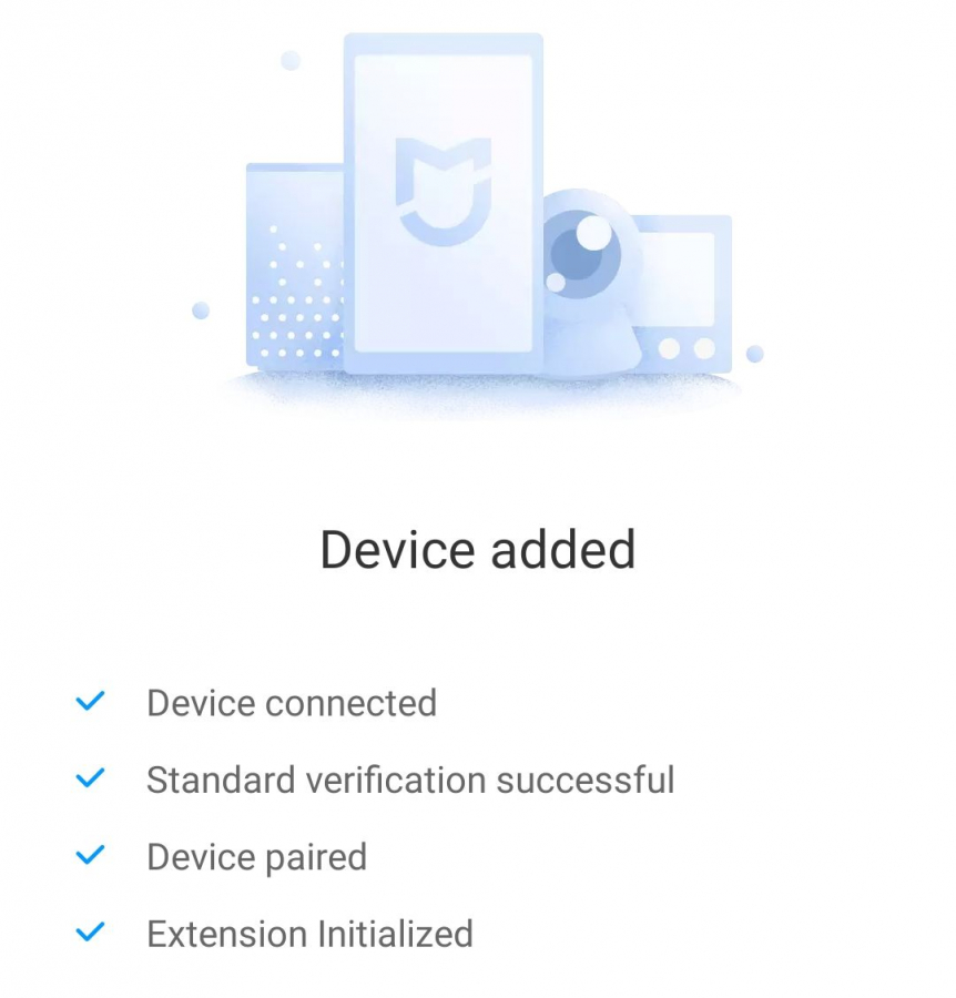 Xiaomi ühendatud.