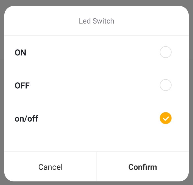 On/Off lülitamine