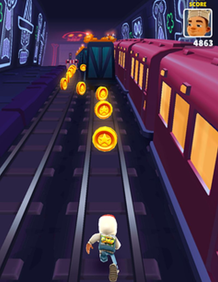 Subway Surfers. Foto: (CC) Kiloo, SYBO Games