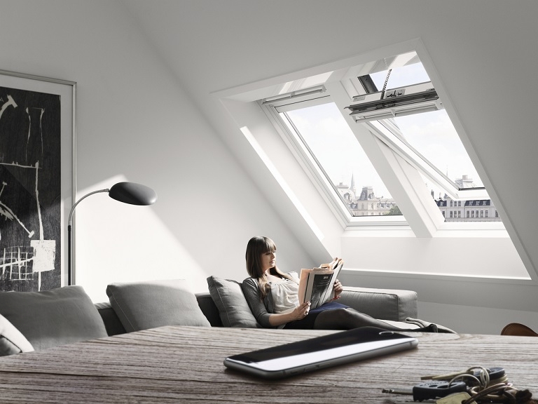 Velux katuseaken.