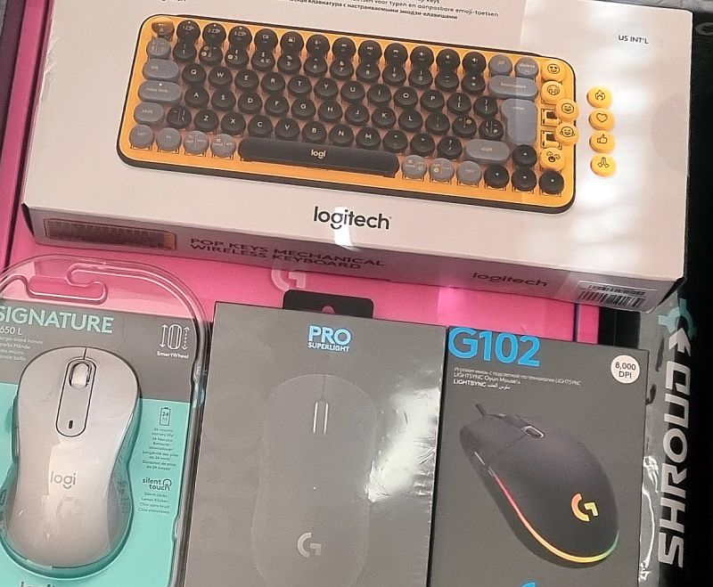 Logitech hiired