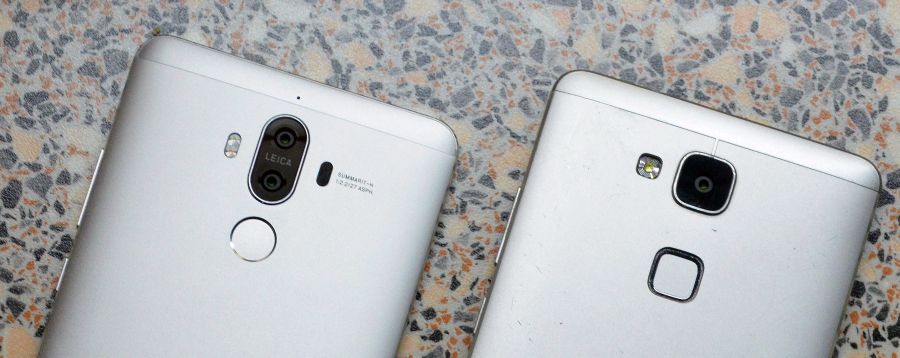 Huawei kaks ja üks tagakaamerat