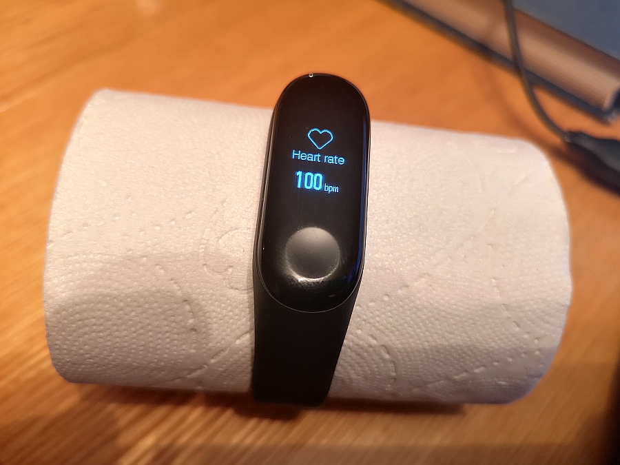 Mi Band 3 näit.