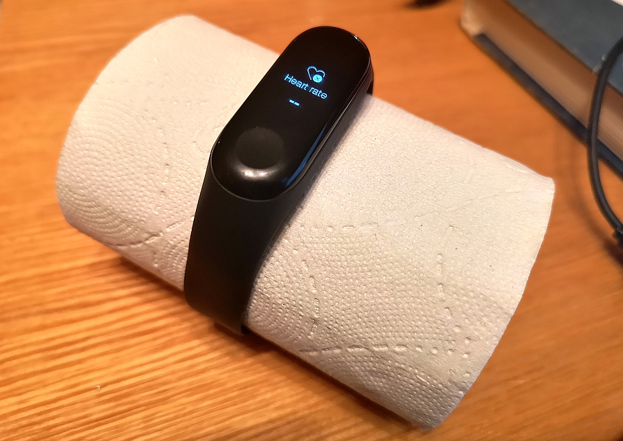 Xiaomi Mi Band 3 mõõtmine