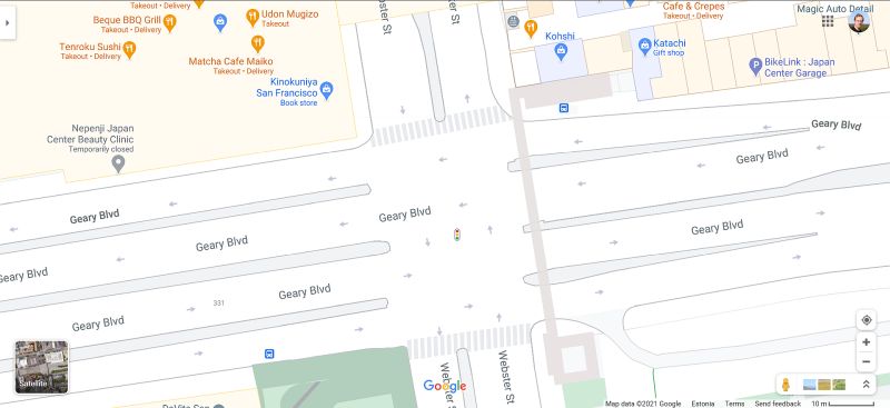 San Francisco Google Maps