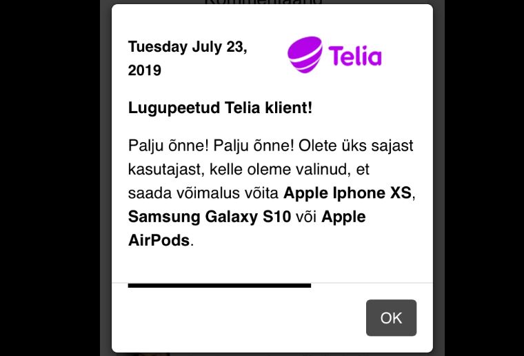 Telia petuloos