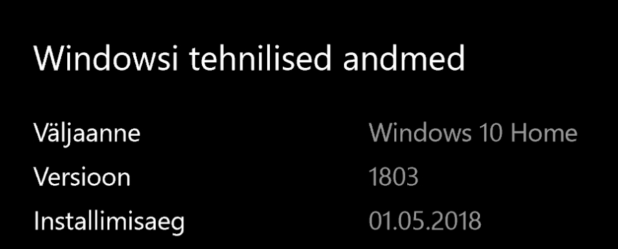 Windows 10 uuendus