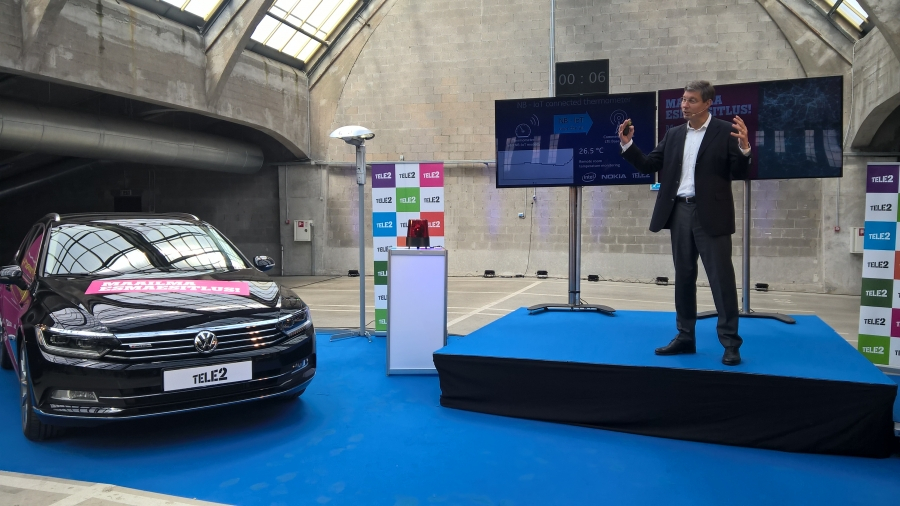 Nokia Lääne-Euroopa juhi Wolfgang Hackenbergi sõnul on IoT üle LTE asjade maailma tulevik.