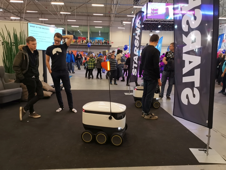 Starship - robotiseeritud pakivedu.