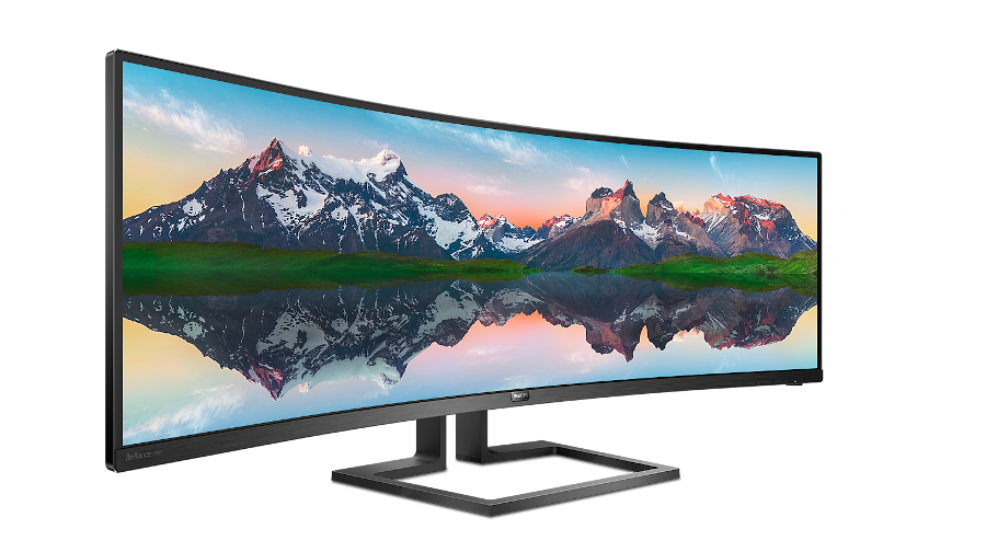 Philipsi 49-tolline monitor.