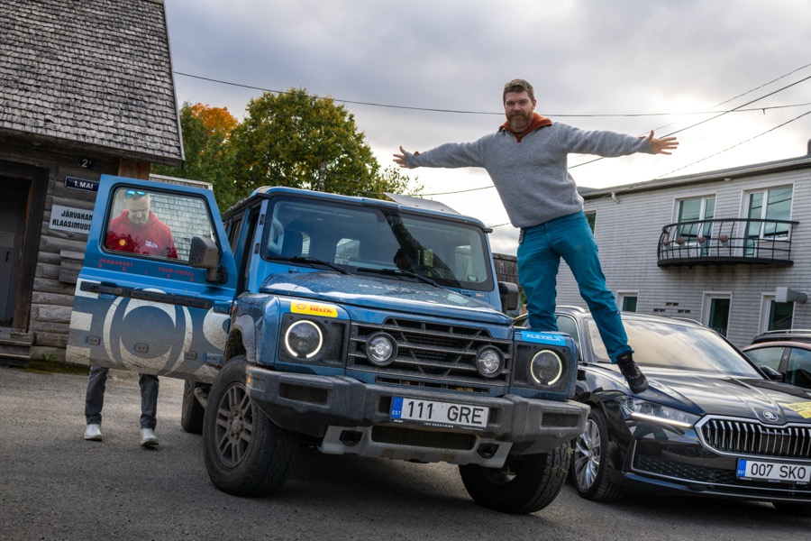 Eesti Autogala Proovisõidupäev Marko Habicht Ineos Grenadiere