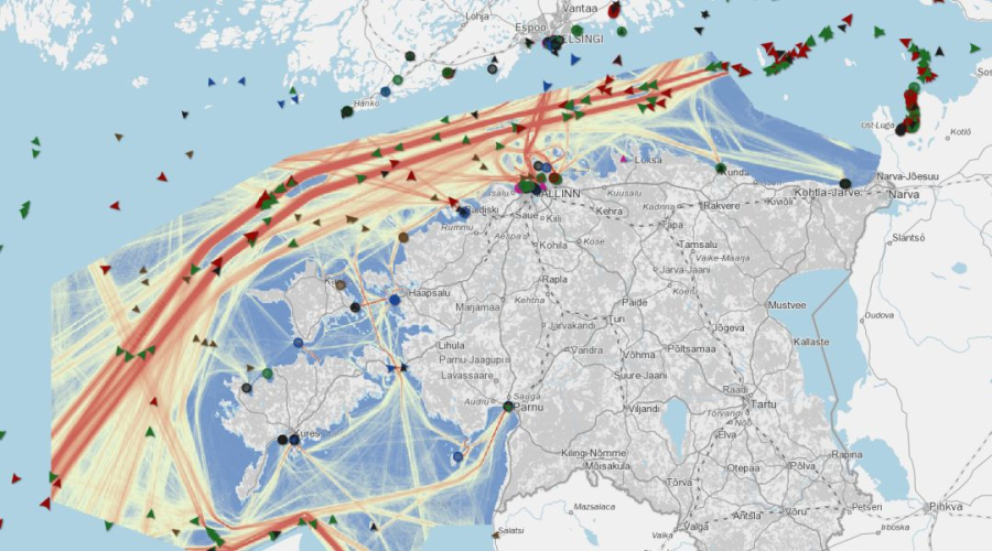 Nutimeri. Ekraanipilt: Transpordiamet