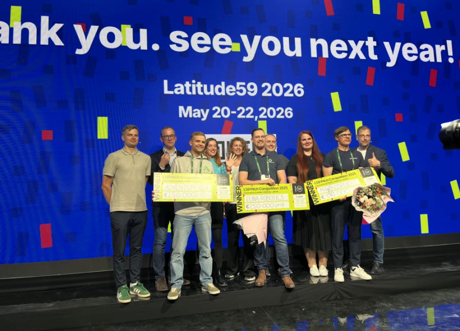 Pilt eelmise aasta võitjatega. Foto: Latitude59