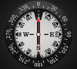 Magnetilise sensorita näitab nutitelefoni kompass alati põhja.