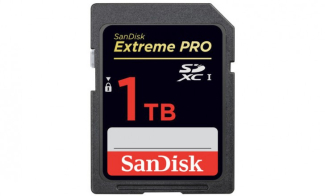 SanDiski 1 TB SD kaart