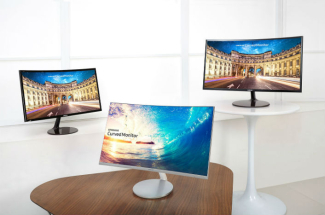 Üks uus variant - nõgus monitor on viimasel ajal aina populaarsem. Foto: Samsung