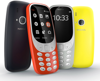 Uus Nokia 3310 tuleb piiratud koguses müügile mais 2017. Foto: Nokia