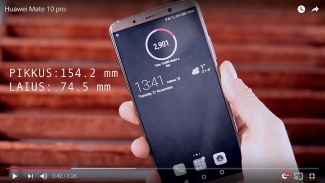 Arvutimaailma Huawei Mate 10 Pro test.