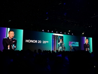 Honor 20 / 20 pro esitlusel.