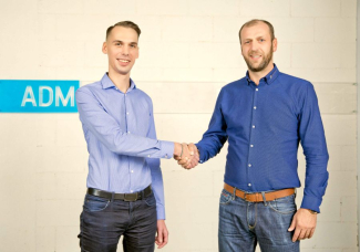 ADM Cloudtechi juht Klemens Arro (vasakul) ja Primendi asutajaliige Rene Kaalo. Foto autor Ardo Kaljuvee