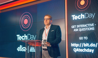 Pildil Margus Vaino, TechDay 2019.