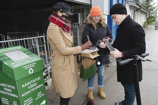 Tõukeratta kokkupanemine.