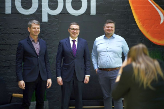Indrek Orav, Andres Sutt ja Martin Goroško.