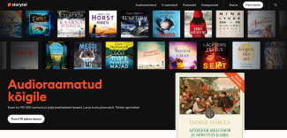 Storytel avaleht.