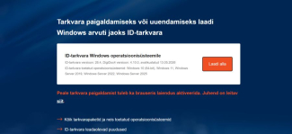 ID-tarkvara uuendamine