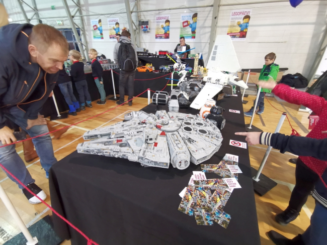 Lego väljapanek.