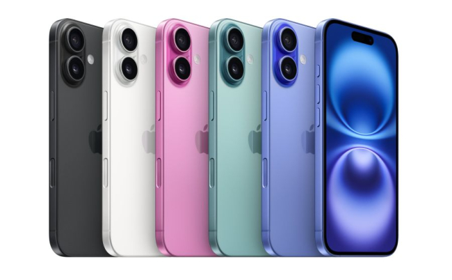 iPhone 16 värvid